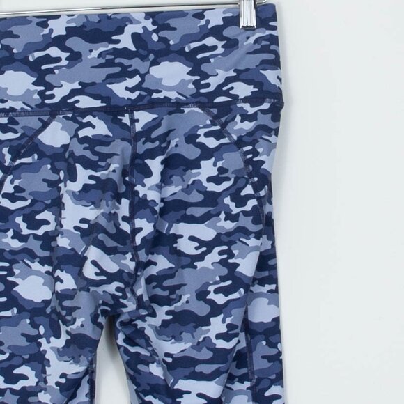 Fabletics Powerhold Blue Camo 7/8 Leggings Womens Size Small - Picture 6 of 6